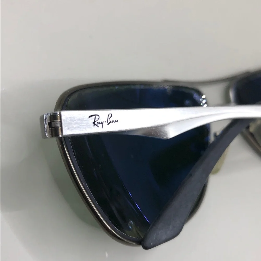 Ray Ban Sunglasses metal FRAMES RB 3506 029/9A 64-13 Wide Fit READ SEE PIX.